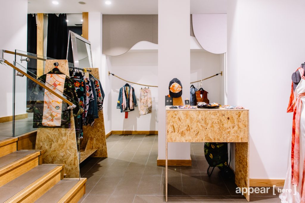 A pop-up store for a sustainability brand 4649.REC