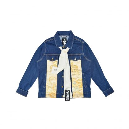 Custom Denim Kimono Jacket