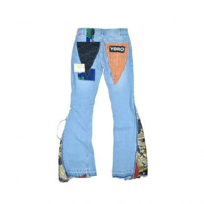 Custom Denim Jeans - Blue Flair