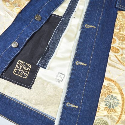 Custom Denim Kimono Jacket